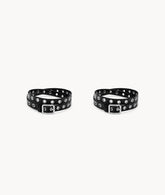 Black Eyelet Belt for shoes
