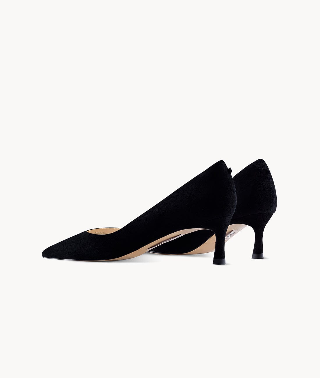 AIR-TOUCH FOAM Classic 5CM BLACK WORK HEELS - Dark Tea Heels 7or9 5.0 Shoes Only