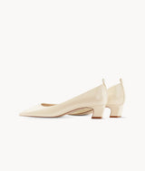 7or9 Air-Touch Foam 3.5cm Beige Work heels - Milou 7or9