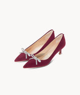 shoes jewlery Pearl Bow Buckle 7or9