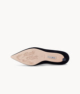 AIR-TOUCH FOAM 5CM BLACK WORK HEELS - Dark Tea(Wide Last) Heels 7or9