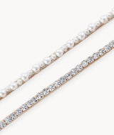 shoes jewlery Double Bead Diamond Belt 7or9