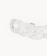 Silver Diamond Chain Buckle 7or9