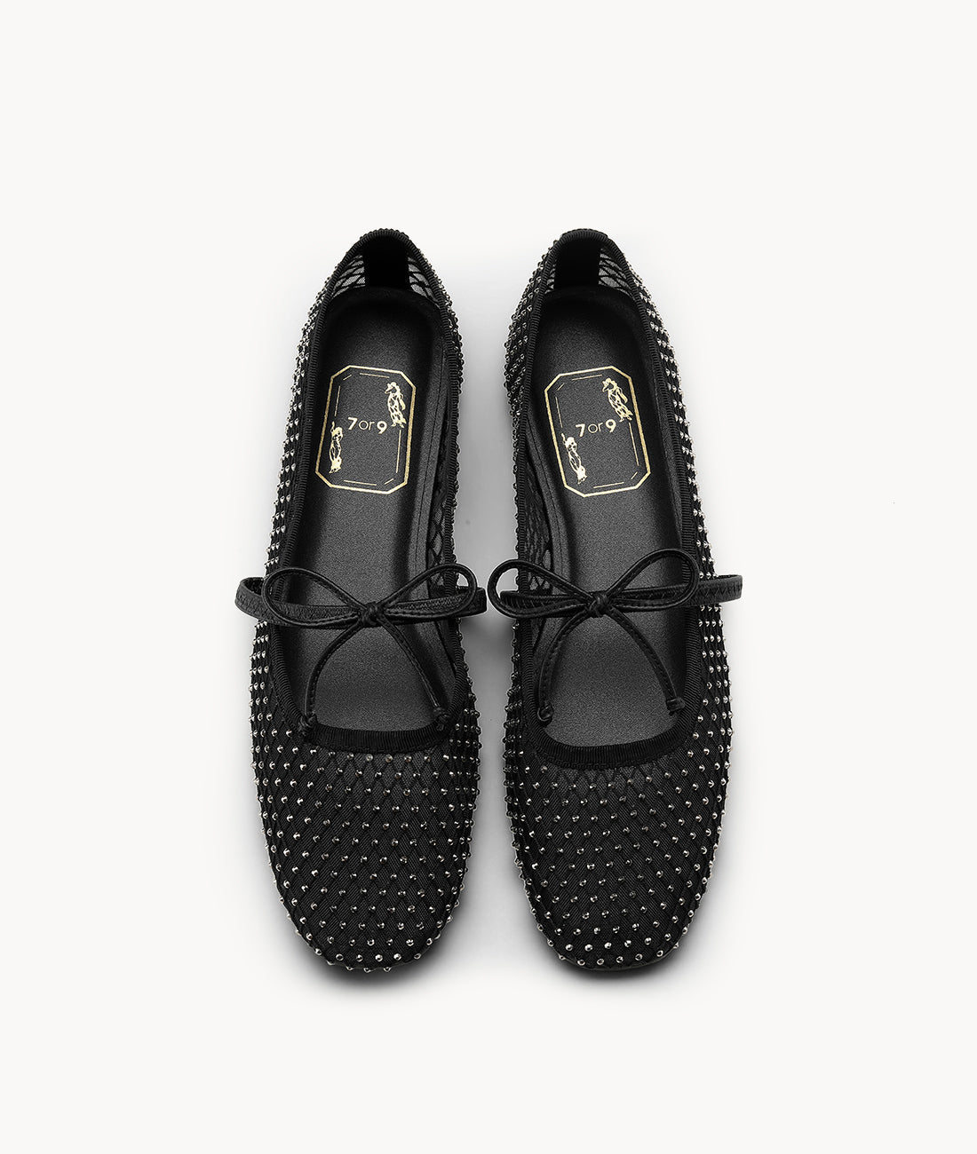 7or9 KR - Midnight Tulle 플랫 - Flats&Loafers