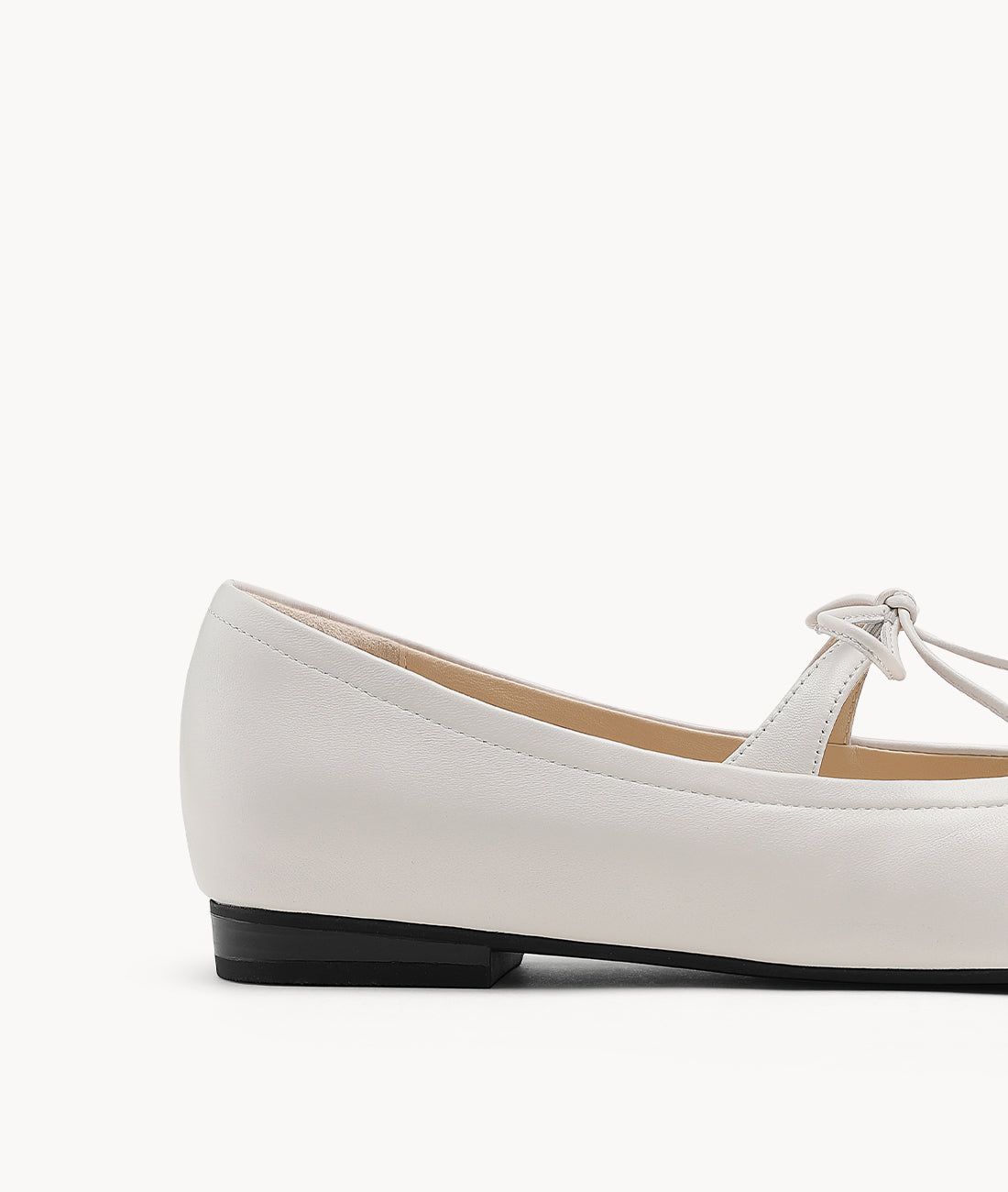 7or9 KR - White Gnocchi 메리제인 - Flats&Loafers