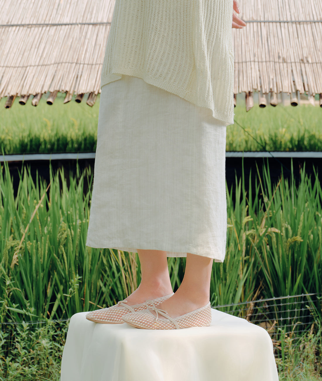 7or9 KR - Pearl Tulle 플랫 - Flats&Loafers