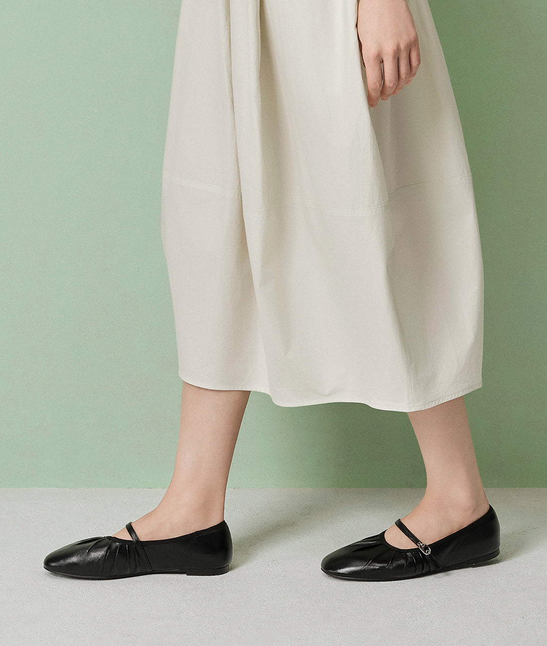 7or9 KR - Choco Madeleine 발레 플랫 - Flats&Loafers
