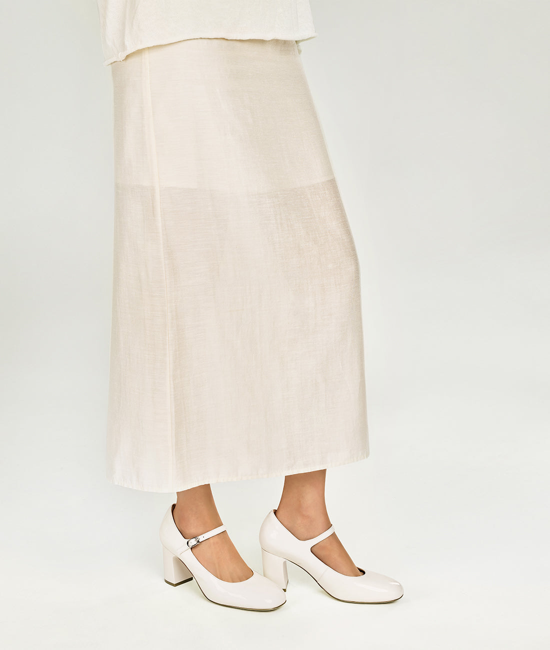 7or9 KR - White Mary메리제인 - 펌프스