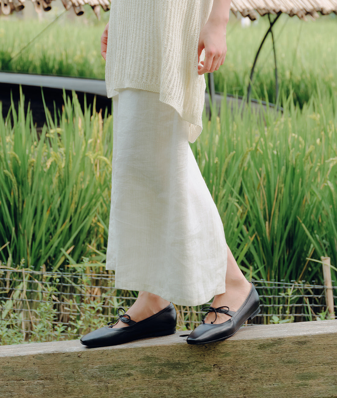 7or9 KR - Black Gnocchi 메리제인 - Flats&Loafers